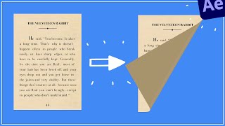 Page Turn Animation in After Effects Tutorials