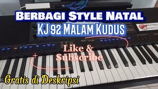 Berbagi Style Natal KJ 92 Malam Kudus || Berbagi Khusus Style Natal