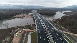 POGLEDAJTE KAKO IZGLEDA MORAVSKI KORIDOR: Otvara se 30 km najmodernijeg auto-puta