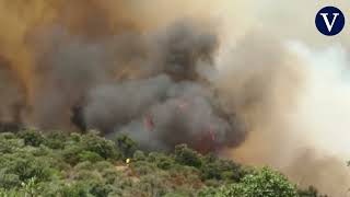 Declarado un incendio forestal en Castell d'Aro