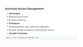 Master Secrets Management: An OWASP Guide