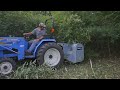 mp348 brush mulcher on tractor