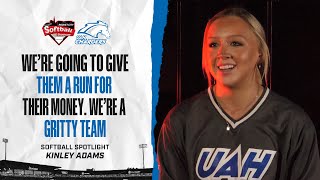 Kinley Adams of UAH Embraces the Grind Ahead of the 2025 Rocket City Softball Showcase