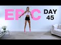 Day 45 of EPIC | RELENTLESS EMOM HIIT WORKOUT - Caroline Girvan