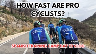 How Hard Do Pro Cyclists Ride + Torque Efforts up Rates - Spanish Training Camp Day 10