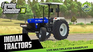 Farming simulator 25 indian mods live | Live fs25 | fs25 indian tractor #gta5 #fs25 #tochan #fs22