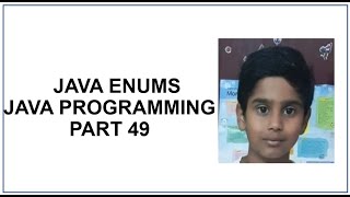 Java Enums | enumerations | Loop Through an Enum | Java Programming | Java tutorial Part 49