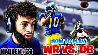 How To Play Wr Vs Db Madden 23 The Best Gamemode In Madden 23