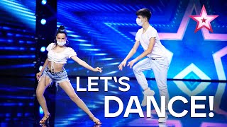 10 Punkte für Anastasia \u0026 Daniel 💃🕺- Let's Dance! | Das Supertalent 2021