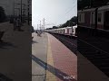 shorts 🚉lingampally to falaknuma mmts passing at bharat nagr @apnachannelvlogger