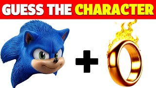 🦔Can You Guess The Sonic The Hedgehog 3🦊💎Characters By Emoji + Voice Quiz! | Shadow, Knuckles, Tails