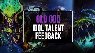 Old God Idol Talents in Dragonflight - Bind to N'Zoth, C'Thun, Yogg-Saron, or Y'Shaarj!