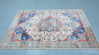 Printed rugs-Pashmina carpet