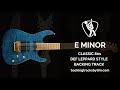 Classic 80s Def Leppard Style Backing Track in E Minor | 100 BPM