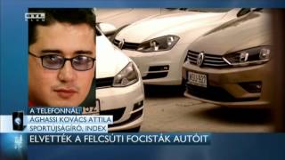 Elvették a felcsúti focisták autóit  - 14-09-08