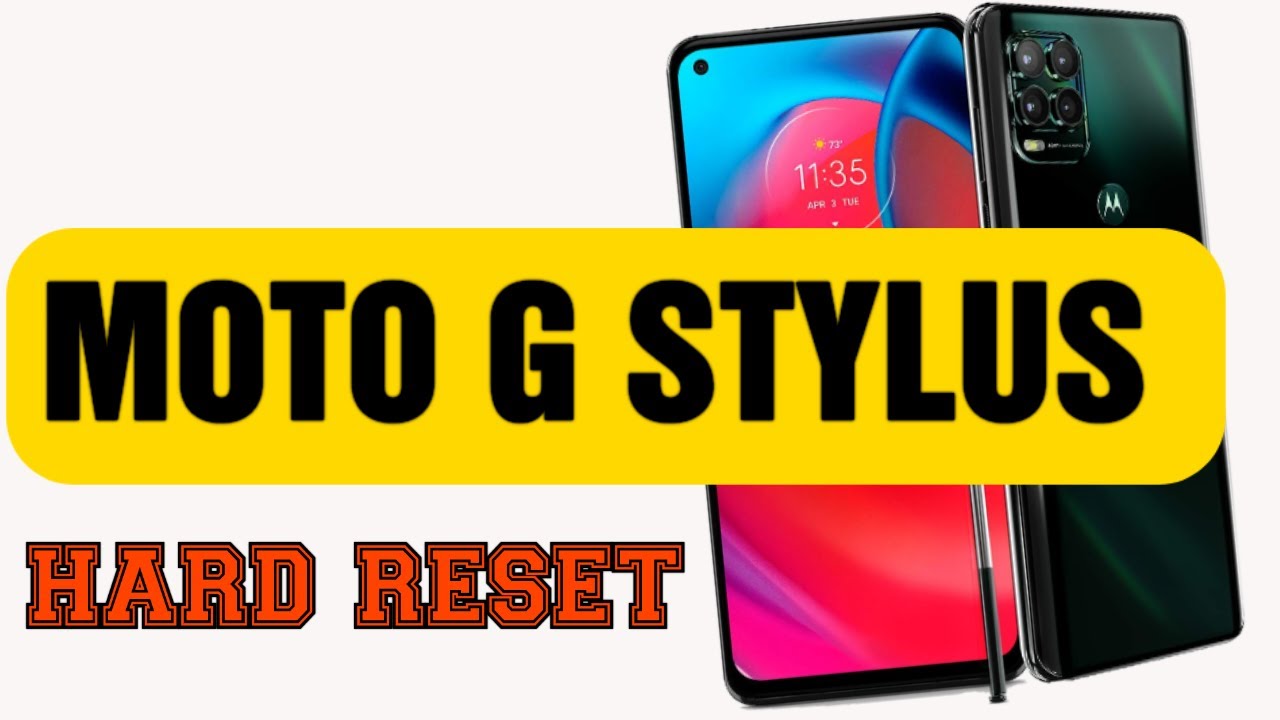 How To Factory Reset Moto G Stylus Forgot Password PIN Step By Step # ...