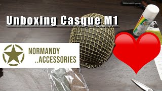 Unboxing Normandy Accessories - a wonderful M1 Helmet! ❤❤