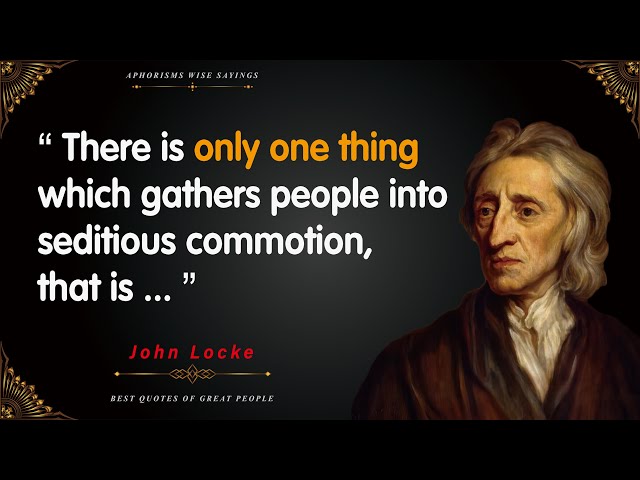 John Locke Quotes On Natural Rights