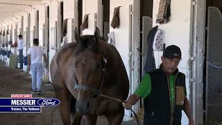 Messier Arrives at Churchill Downs for the Kentucky Derby