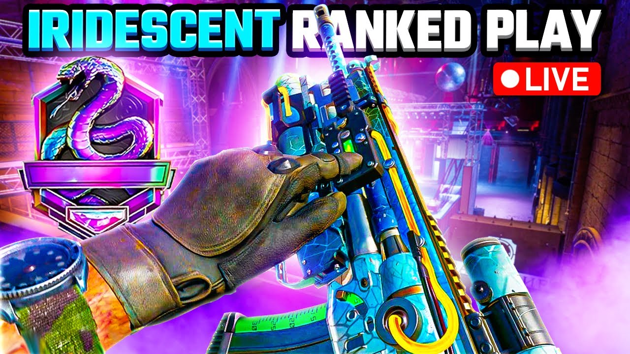 Iridescent Ranked Plays Warzone Ranked Play Youtube