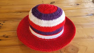 BUCKET HAT DE CROCHE EDNA