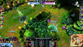 NaJin White Shield vs KT Rolster Bullets - Game 4 - OGN  Champions Spring 2014 QuarterFinals