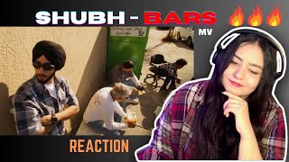 REACTION ON SHUBH ~ BARS (OFFICIAL MUSIC VIDEO)