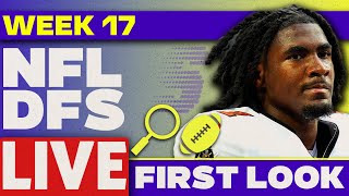 NFL DFS First Look Week 17 Picks | NFL DFS Strategy