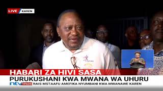 Uhuru Kenyatta: I will defend my family to the end