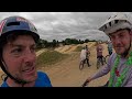 mega dirt jump jam with pros fans and friends