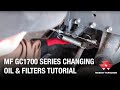 AGCO DIY Series: How to Change Hydraulic Oil & Filters on an MF GC1700 Tractor