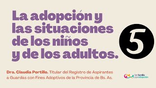 La adopción y las situaciones de los niños y de los adultos