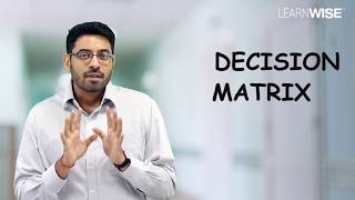 Decision Matrix Analysis - Introduction