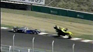 Ryo Michigami nearly flips Formula Nippon at Sugo 2004