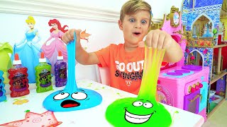 Download Diana and Roma Learn to share toys. Funny stories about slime mp3