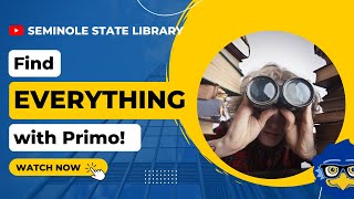 Intro to Primo - NEW Library Search Engine