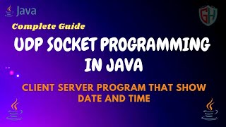 UDP Socket Programming in Java | Simple Client-Server Program Using UDP in Java show Date and time