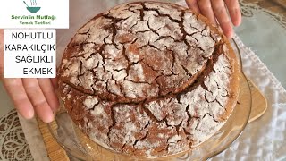 KARAKILÇIK BREAD 👏HEALTHY, IT IS MADE WITH ONLY CHICKPEAS AND WATER AS A NATURAL YEAST.