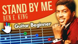 How to Play Stand By Me on Guitar for Beginners | Ben.E.King | Easy Lessons + Lyrics + Backing Track