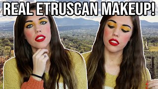 I TRIED A ETRUSCAN MAKEUP TUTORIAL | Kenzie Scarlett