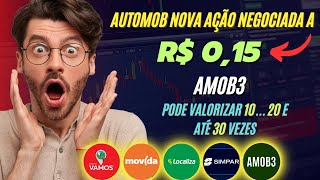 AMOB3 Ação Negociada A R$0,15 Será Lançada Hoje! Vale A Pena Investir?