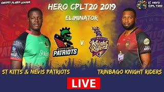 Highlights CPL | Match 30 | St Kitts and Nevis Patriots v Trinbago Knight Riders || Eliminator