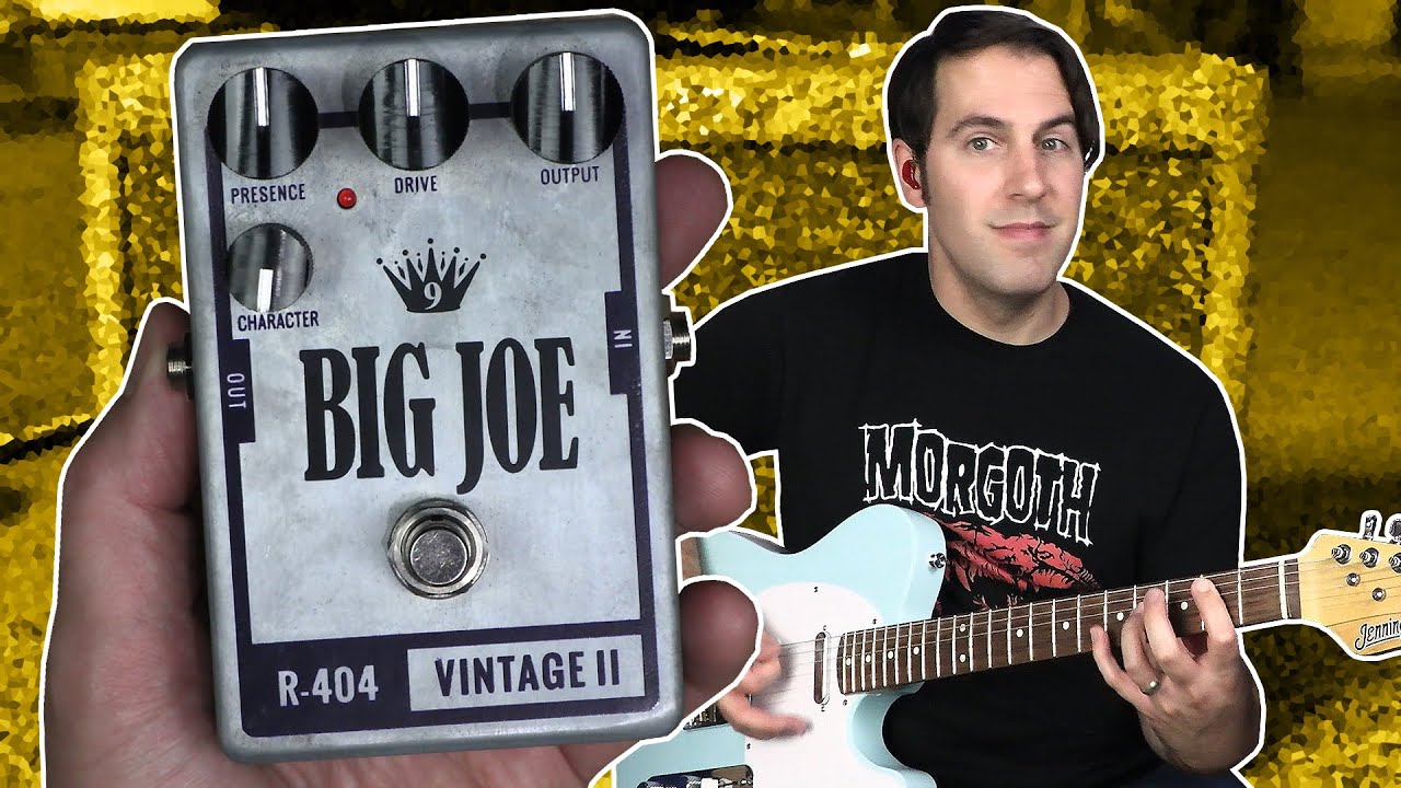 Raw, Vintage TONE | Big Joe Stompbox Co Vintage II Overdrive Demo ...