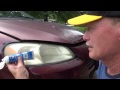 how to clean your headlights with crest toothpaste vs 3m headlight restoration kit