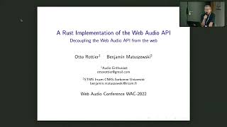 03 WAC 2022 - Day 1 - A Rust Implementation Of The Web Audio API