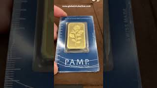 PAMP Gold Bar - Rosa - 1 oz #gold #shorts