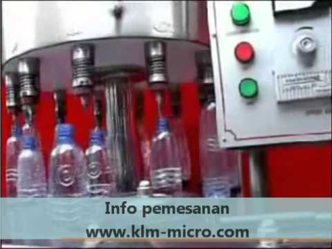 Mesin Kemasan Botol Amdk - YouTube