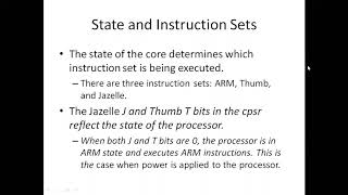 ARM state and conditional execution