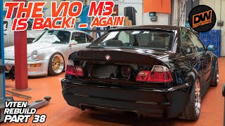 The V10 M3 is back .. Again! The rebuild continues - Driftworks BMW E46 Part 38