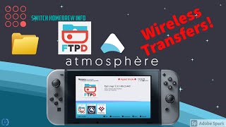Wirelessly transfer files from PC/Mac to your Nintendo Switch/SD Card
